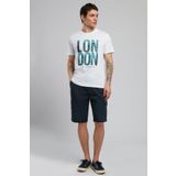 Lee Cooper Joan Cargo Erkek Dokuma Şort Lacivert