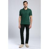 Lee Cooper Jody Erkek Polo Yaka T-Shirt Zümrüt - 2XL - 10-Yeşil