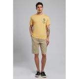 Lee Cooper Jogger Cargo Erkek Dokuma Şort Bej, 30