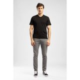 Lee Cooper Jonat Erkek Regular Fit %100 Pamuk Basic V Yaka T-Shirt Siyah - 05-Siyah - 2XL