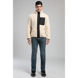 Lee Cooper Jose Erkek Dik Yaka Peluş Mont Ekru - XL