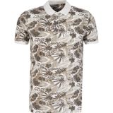 Lee Cooper Joseph Erkek %100 Pamuk Polo Yaka Pike T-Shirt Kirik Beyaz
