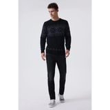 Lee Cooper K24 241036 8101 Siyah Snowy Erkek Kazak