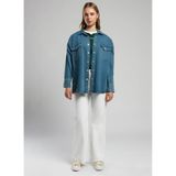 Lee Cooper Kadın Denim Ceket 252 LCF 131003 DONNA DENIM