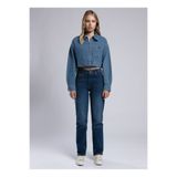 Lee Cooper Kadın Denim Ceket 252 LCF 131004 CROP DENIM