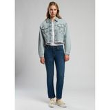 Lee Cooper Kadin Denim Ceket - Açık Kot Rengi