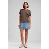 Lee Cooper Kahve Kadın Regular Fit Baskılı T-Shirt 262 LCF 242022 TIPSY KAHVE