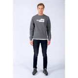 Lee Cooper Kaı Erkek Sweatshırt Antrasit Melanj