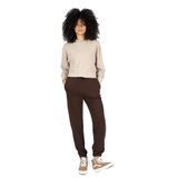 Lee Cooper Kapüşonlu Düz Sweatshirt, S, 251 LCF 241009, BEJ, kadın