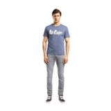 Lee Cooper Koyu Mavi Regular Fit Logo Baskılı T-Shirt, M, 5003355218, Koyu Mavi, Erkek