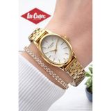 Lee Cooper Küçük Kasa Vintage Özel Tasarım 2 Yıl Garantili 3 Atm Kadın Kol Saati+Bileklik 08319.120S BCL08319.120S
