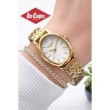 Lee Cooper Küçük Kasa Vintage Özel Tasarım 2 Yıl Garantili 3 Atm Kadın Kol Saati+Bileklik 08319.120S - Standart