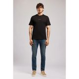 Lee Cooper Kwası Erkek Loose %100 Pamuk Baskılı Bisiklet Yaka T-Shirt Siyah - 05-Siyah