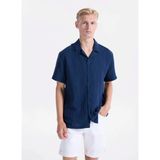 Lee Cooper Lacivert Erkek Regular Fit Gömlek - XL