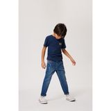 Lee Cooper Lastikli Bel Mavi Erkek Çocuk Denim Pantolon 232 Lcb 121004 London Mıd Blue