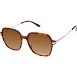 Lee Cooper LC1467.C2 56 Kadın Güneş Gözlüğü - Kahverengi