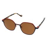 Lee Cooper LC1595.C2 53 mm Polarize Unisex Güneş Gözlüğü, Siyah