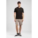Lee Cooper Logos Erkek Regular Fit %100 Pamuk Baskılı Bisiklet Yaka T-Shirt Siyah