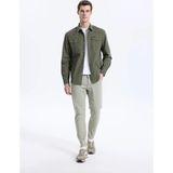 Lee Cooper LONCE Erkek Slim Tapered Fit Pantolon Yeşil - Haki