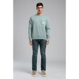 Lee Cooper London Orta Bel Dar Konik Kesim Daralan Paça Mavi Erkek Jean Pantolon