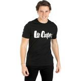 Lee Cooper Londonlogo Erkek %100 Pamuk O Yaka T-Shirt Siyah - 05-Siyah