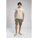 Lee Cooper Lone Chıno Erkek Dokuma Şort Haki