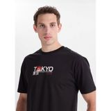 Lee Cooper Loose Fit Yazı Baskılı T-Shirt, L, 5003355154, Siyah, Erkek