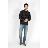 Lee Cooper Lupin Erkek Dokuma Gömlek Lacivert - Mavi