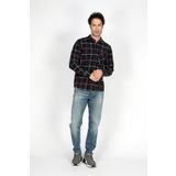 Lee Cooper Lupin Erkek Dokuma Gömlek Lacivert