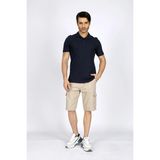 Lee Cooper Man 1 Erkek %100 Pamuk Dokuma Şort Ekru - 34 - Beyaz