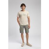 Lee Cooper Man 1 Erkek %100 Pamuk Dokuma Şort Haki
