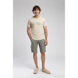 Lee Cooper Man 1 Erkek%100 Pamuk Dokuma Şort Haki, 29