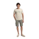 Lee Cooper Man 1 Erkek%100 Pamuk Dokuma Şort Haki, 30