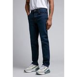 Lee Cooper Marco Normal Bel Dar Kesim Düz Paça Mavi Erkek Jean Pantolon - Koyu Mavi - 32 / 34