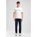 Lee Cooper Marco Normal Kesim Koyu Mavi Erkek Jean Pantolon Düz Paça Denim Kumaş 31 - 34 Beden