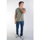 Lee Cooper Marelo Erkek %100 Pamuk O Yaka T-shirt Haki