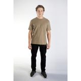 Lee Cooper Marelo Erkek %100 Pamuk O Yaka T-shirt Vizon