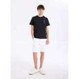 Lee Cooper MARIANO Erkek Regular Fit %100 Pamuk Baskılı Bisiklet Yaka T-Shirt Siyah - 05-Siyah - 2XL