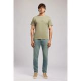 Lee Cooper Mattıas Erkek Regular Fit %100 Pamuk Baskılı Bisiklet Yaka T-Shirt Yeşil - 10-Yeşil