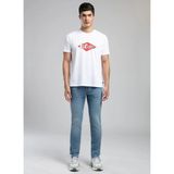 Lee Cooper Mavi Erkek Slim Straight Denim Pantolon 262 LCM 121018 JAGGER ERNESTO MID