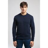 Lee Cooper Mavi Erkek Yuvarlak Yaka Regular Fit Melanj Kazak 261 Lcm 241019 Jos K. Indigo - Koyu İndigo - 2XL