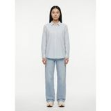 Lee Cooper Mavi Loose Fit Çizgili Gömlek, S, 5003361934, Mavi-Beyaz, Kadın