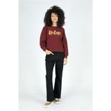 Lee Cooper Melinda Yüksek Bel İspanyol Paça Kesim Geniş Paça Gri Kadın Jean Pantolon - 29 / 29 - Siyah