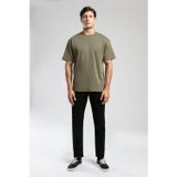 Lee Cooper Meriso Erkek O Yaka T-Shirt Yeşil