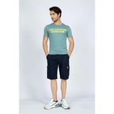 Lee Cooper Mike Erkek %100 Pamuk O Yaka T-Shirt Çağla - 10-Yeşil
