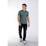 Lee Cooper Miles Erkek %100 Pamuk Pike Polo Yaka T-Shirt Yeşil - 10-Yeşil