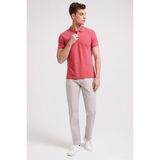 Lee Cooper Miless Erkek Polo Yaka T-Shirt Kırmızı - 604-Kırmızı
