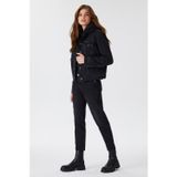 Lee Cooper Molly 1 Kadın %100 Pamuk Jean Ceket