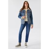 Lee Cooper Molly 2 Kadın Jean Ceket - XS - Mavi