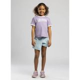 Lee Cooper Mor Kız Çocuk Baskılı T-Shirt 262 Lcg 242008 Serenıty Mor - 12 Yaş